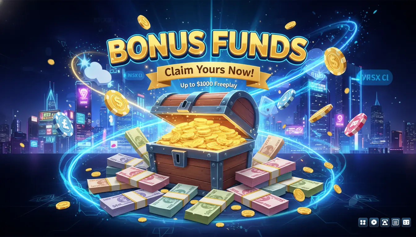 True Blue casino bonus funds