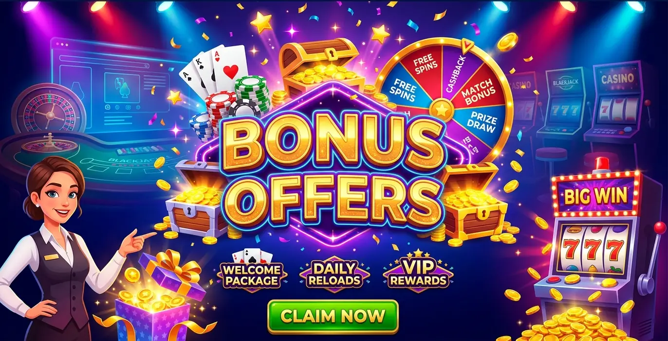 True Blue casino offers