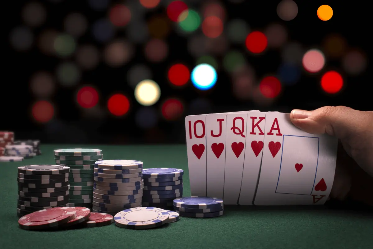 True Blue poker game